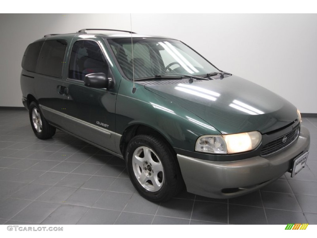 Evergreen Dusk Metallic Nissan Quest