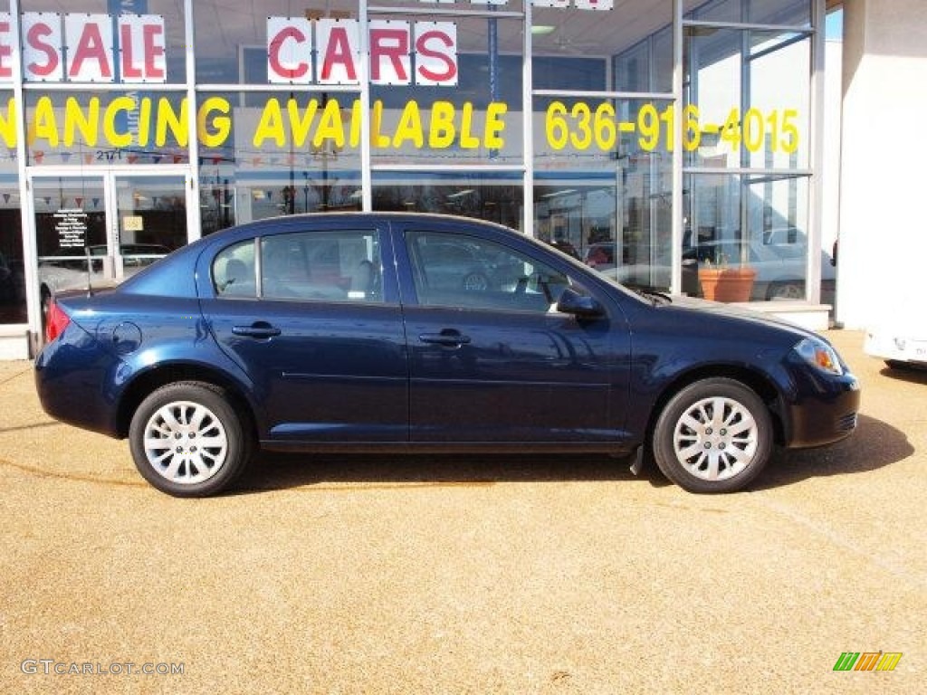 2010 Cobalt LT Sedan - Imperial Blue Metallic / Ebony photo #1