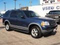 Medium Wedgewood Blue Metallic - Explorer XLT 4x4 Photo No. 2