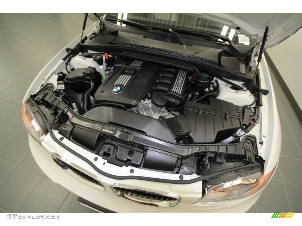 2008 1 Series 128i Convertible - Alpine White / Taupe photo #34