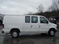 Oxford White 2003 Ford E Series Van E150 Cargo
