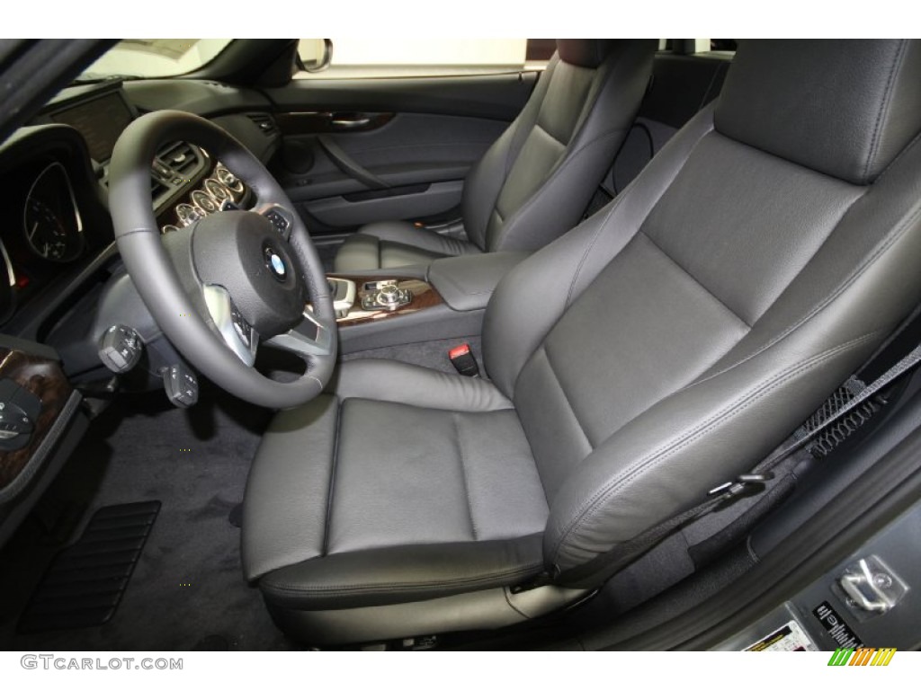 2012 Z4 sDrive35i - Space Gray Metallic / Black photo #3