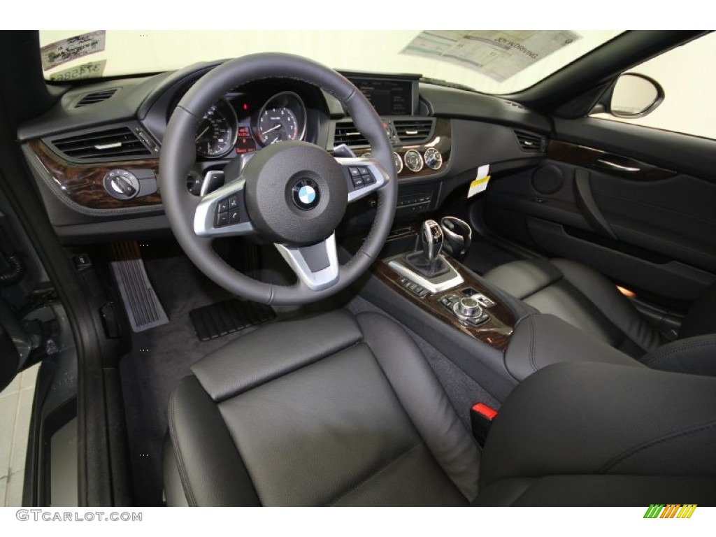 2012 Z4 sDrive35i - Space Gray Metallic / Black photo #4