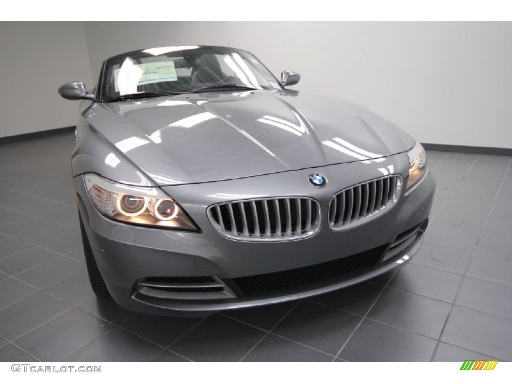 2012 Z4 sDrive35i - Space Gray Metallic / Black photo #5