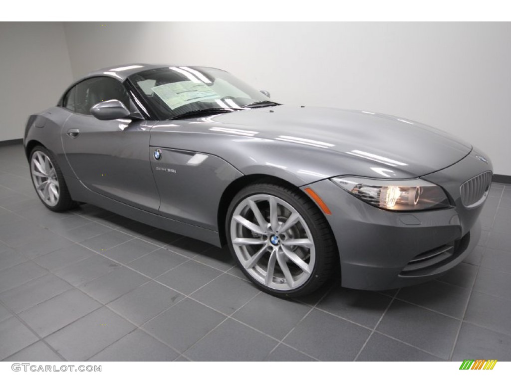 2012 Z4 sDrive35i - Space Gray Metallic / Black photo #7