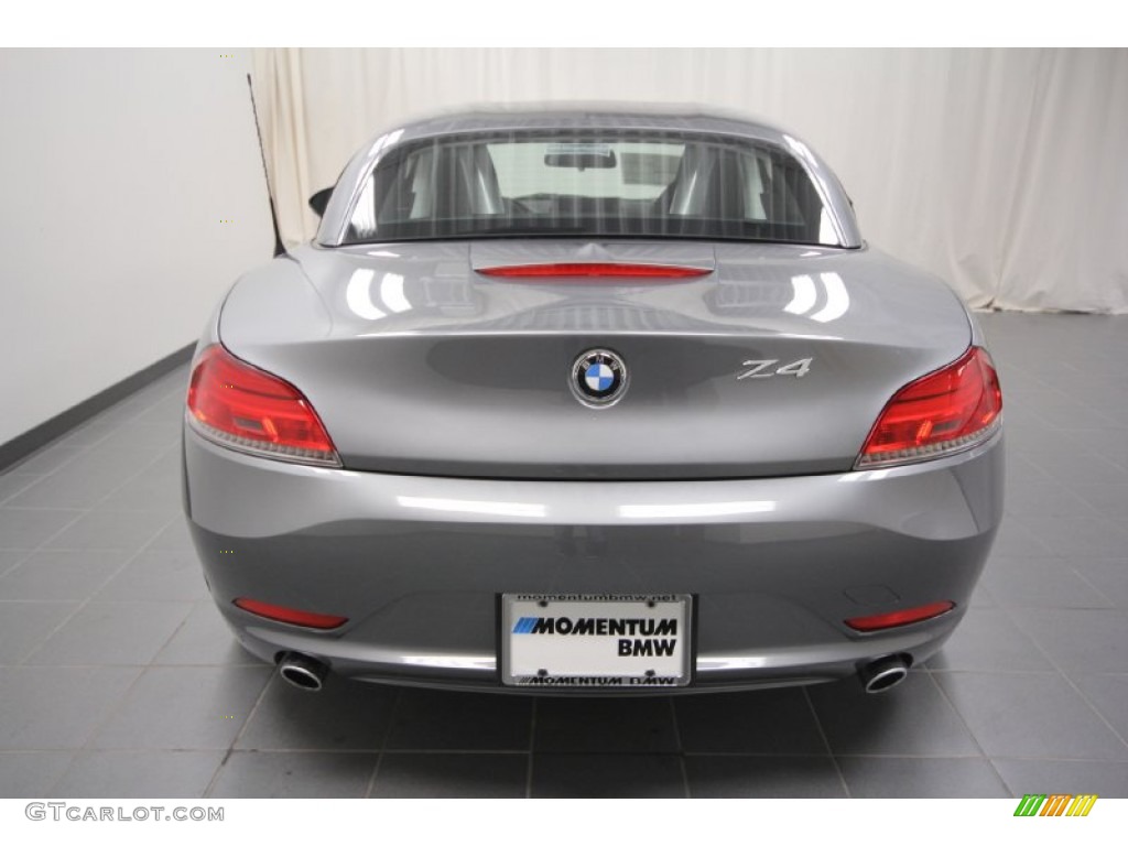 2012 Z4 sDrive35i - Space Gray Metallic / Black photo #11