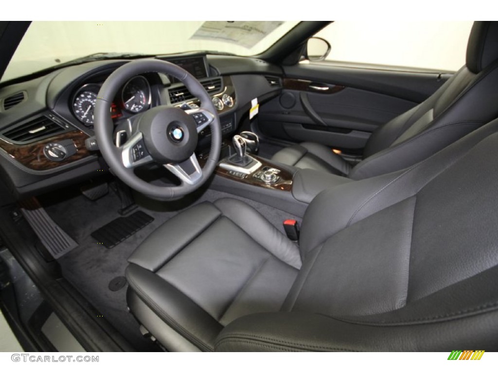 2012 Z4 sDrive35i - Space Gray Metallic / Black photo #12