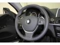 Black Nappa Leather Steering Wheel Photo for 2012 BMW 6 Series #60251471