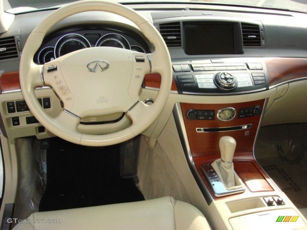 2007 Infiniti M 35 Sedan Wheat Dashboard Photo #60251483