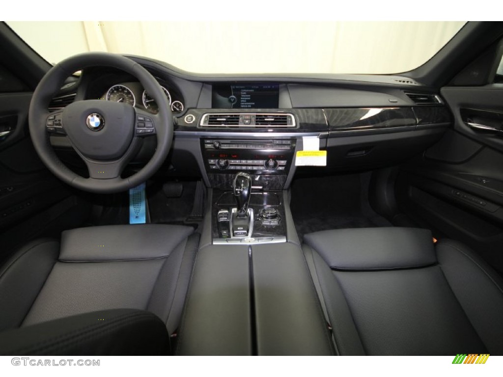 2012 7 Series 750i Sedan - Alpine White / Black photo #4