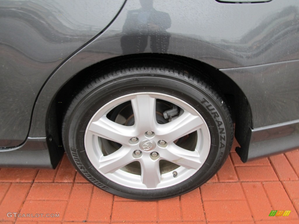 2008 Camry SE V6 - Magnetic Gray Metallic / Dark Charcoal photo #9