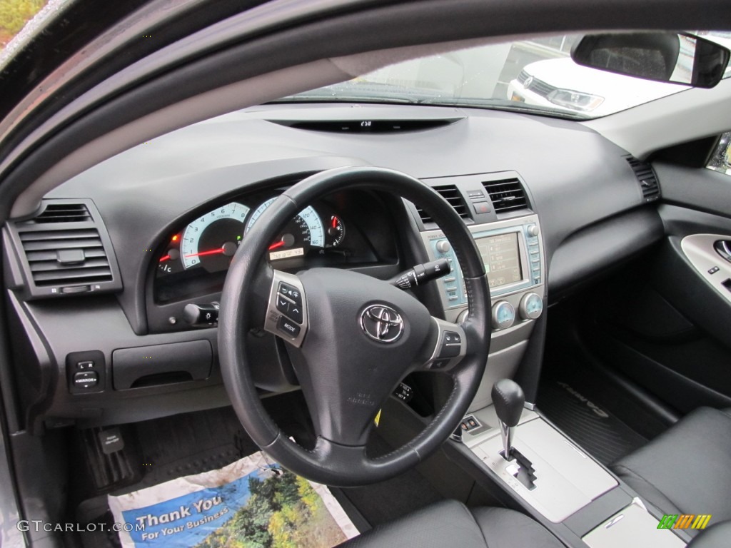 2008 Camry SE V6 - Magnetic Gray Metallic / Dark Charcoal photo #13