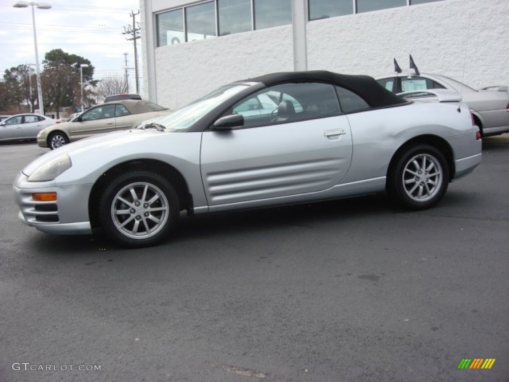 Sterling Silver Metallic 2001 Mitsubishi Eclipse Spyder GS Exterior Photo #60252749