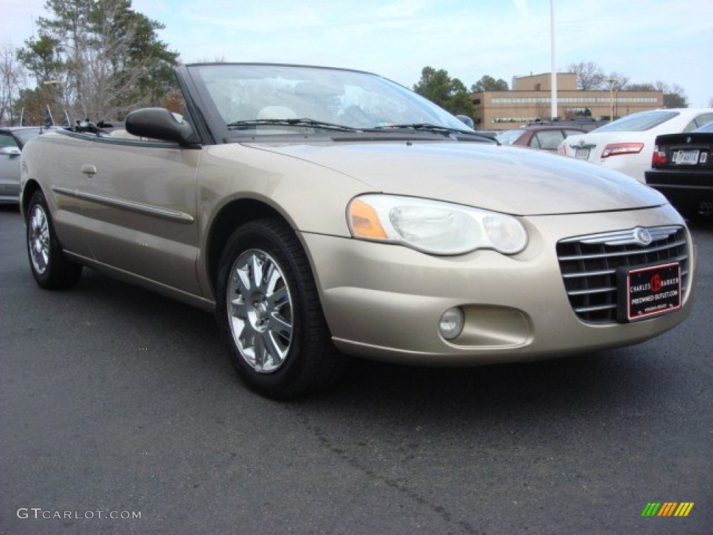 2004 Sebring Limited Convertible - Light Almond Pearl Metallic / Taupe photo #1