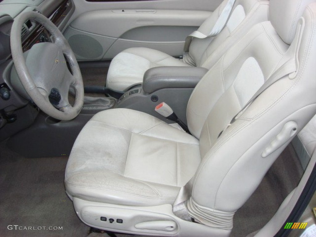 Taupe Interior 2004 Chrysler Sebring Limited Convertible Photo #60252836
