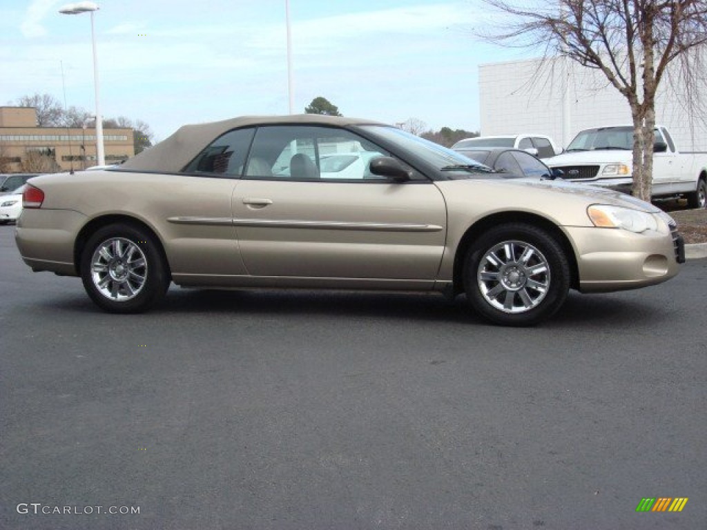 Light Almond Pearl Metallic 2004 Chrysler Sebring Limited Convertible Exterior Photo #60252965