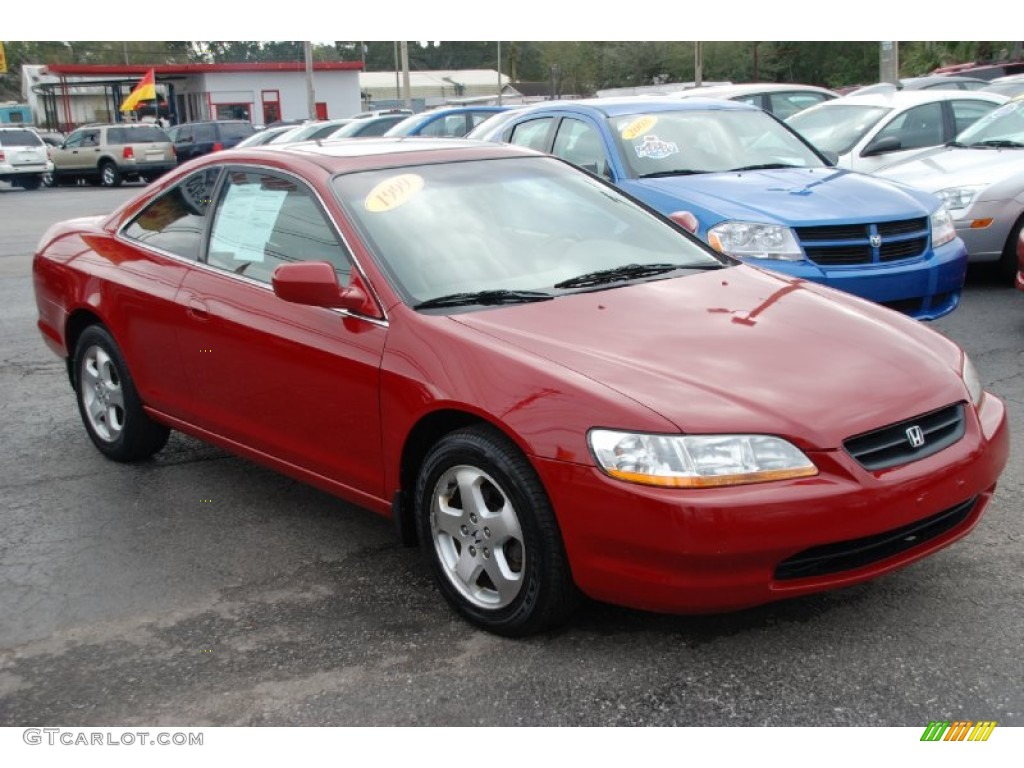 San Marino Red 1999 Honda Accord EX V6 Coupe Exterior Photo #60254813