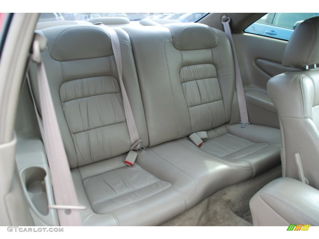 1999 Honda Accord EX V6 Coupe Rear Seat Photo #60255002