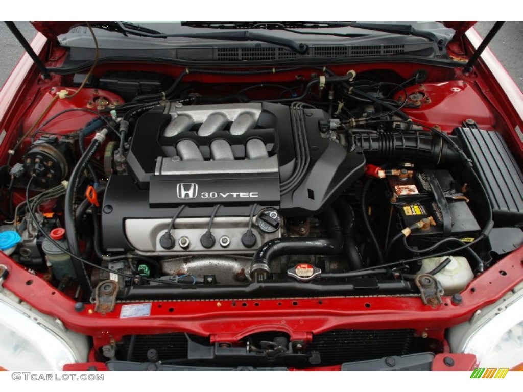 1999 Honda Accord EX V6 Coupe Engine Photos