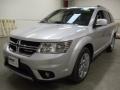 2012 Bright Silver Metallic Dodge Journey Crew AWD  photo #1