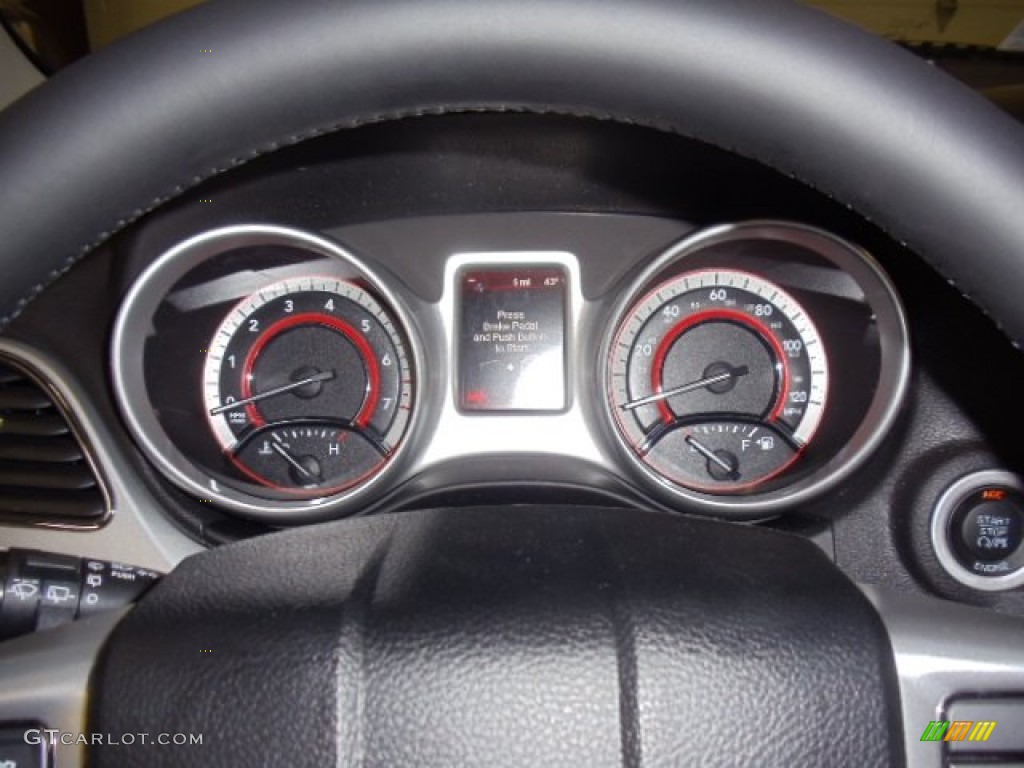 2012 Dodge Journey Crew AWD Gauges Photo #60255335