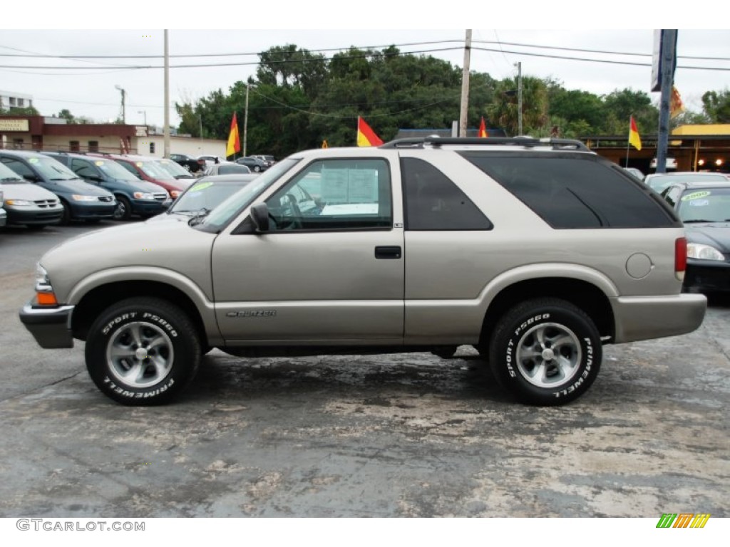 Light Pewter Metallic 2000 Chevrolet Blazer LS Exterior Photo #60255341