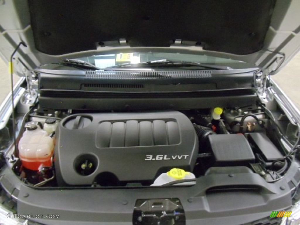 2012 Dodge Journey Crew AWD 3.6 Liter DOHC 24-Valve VVT Pentastar V6 Engine Photo #60255464