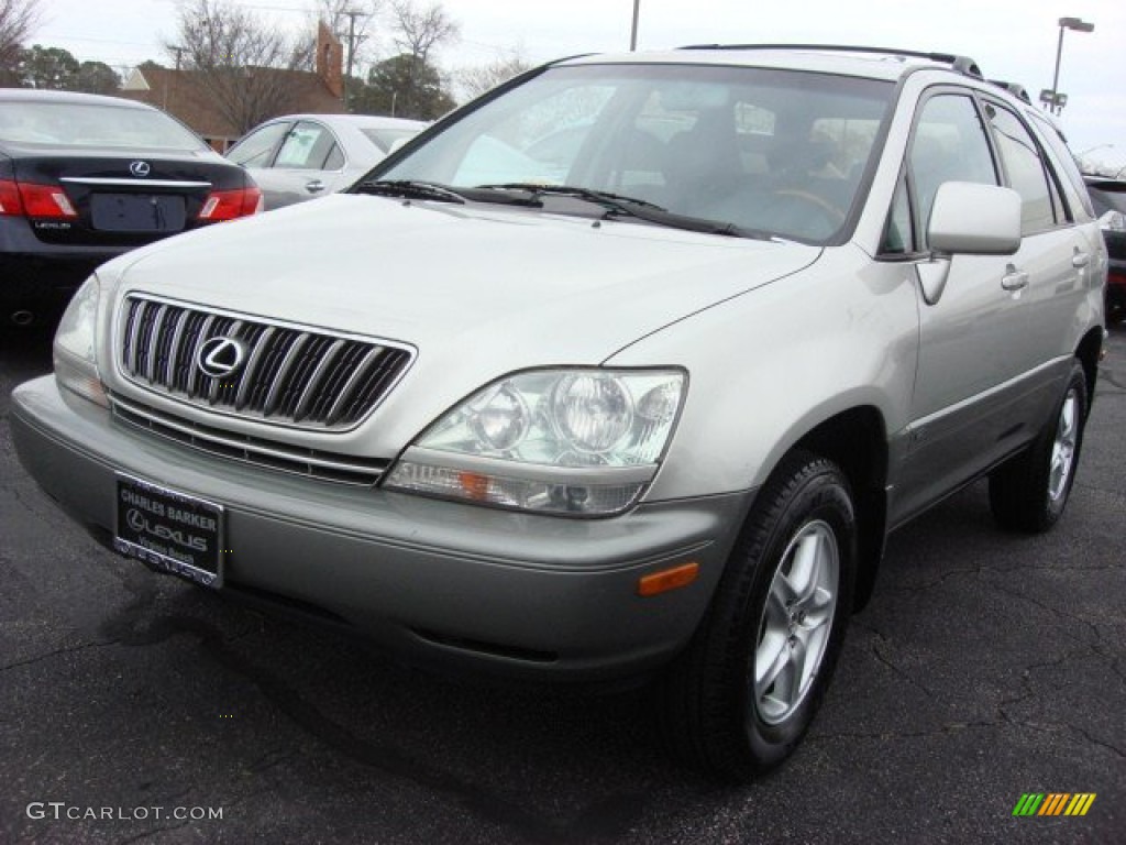 2003 RX 300 AWD - Millenium Silver Metallic / Black photo #8