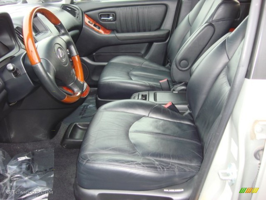 2003 RX 300 AWD - Millenium Silver Metallic / Black photo #10
