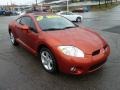 Sunset Orange Pearlescent 2008 Mitsubishi Eclipse GS Coupe Exterior