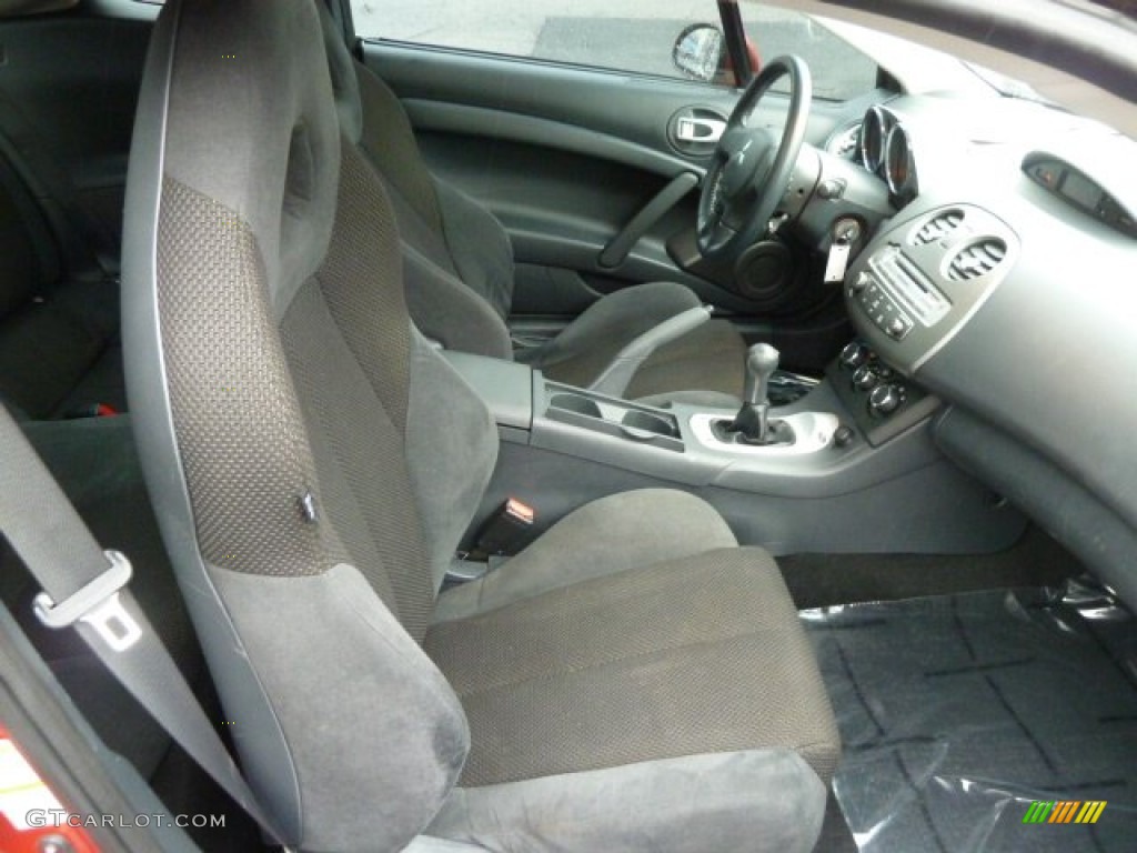 Dark Charcoal Interior 2008 Mitsubishi Eclipse GS Coupe Photo #60255658