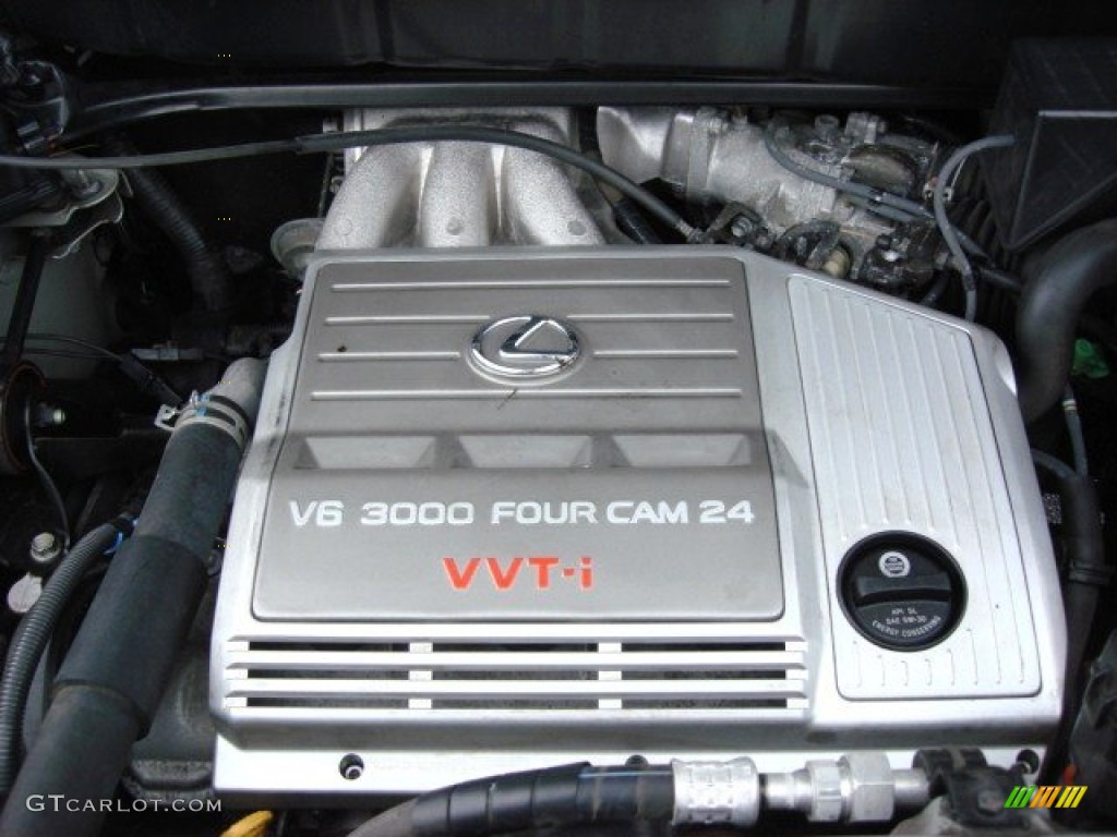 2003 RX 300 AWD - Millenium Silver Metallic / Black photo #27