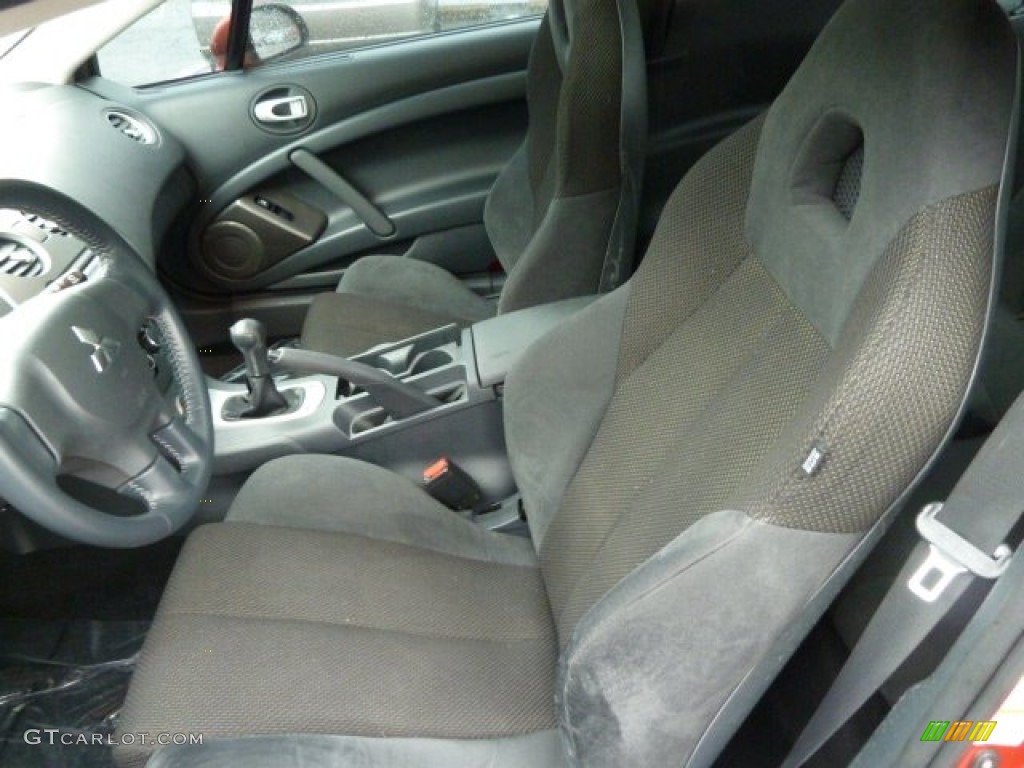 Dark Charcoal Interior 2008 Mitsubishi Eclipse GS Coupe Photo #60255693