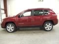 2012 Deep Cherry Red Crystal Pearl Jeep Compass Limited 4x4  photo #2
