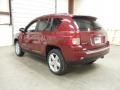 2012 Deep Cherry Red Crystal Pearl Jeep Compass Limited 4x4  photo #3