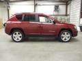 2012 Deep Cherry Red Crystal Pearl Jeep Compass Limited 4x4  photo #6