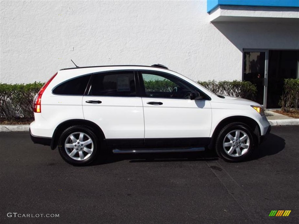 2007 CR-V EX - Taffeta White / Gray photo #2