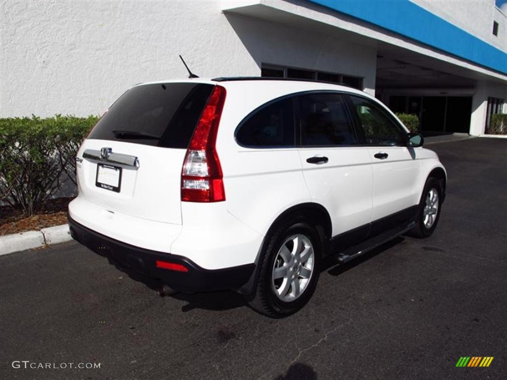 2007 CR-V EX - Taffeta White / Gray photo #3