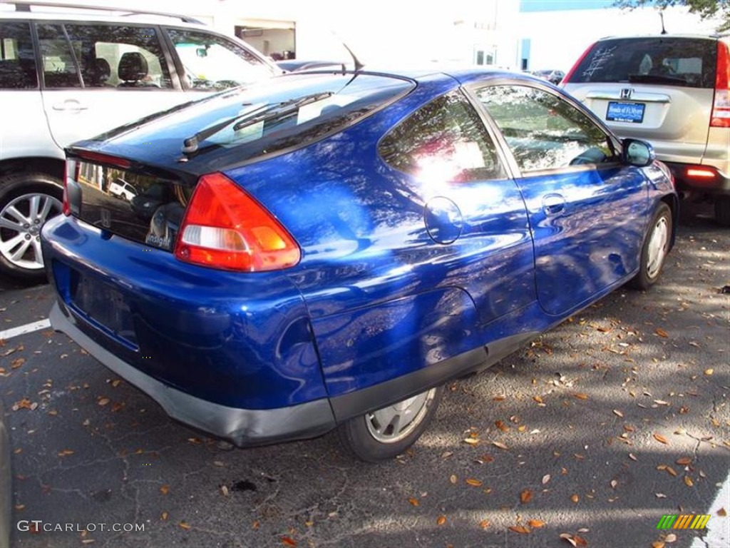 2002 Insight Hybrid - Monte Carlo Blue / Black photo #1