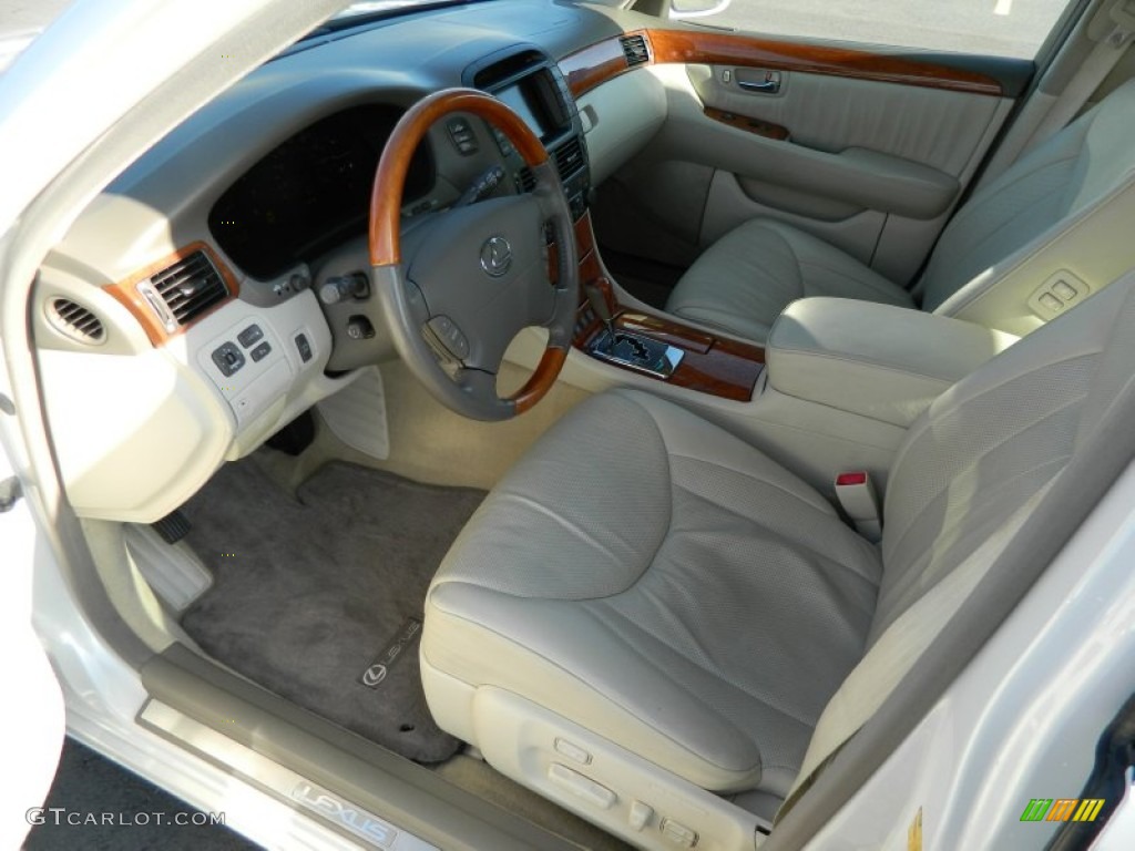 2005 LS 430 Sedan - Moonlight Pearl / Cashmere photo #11