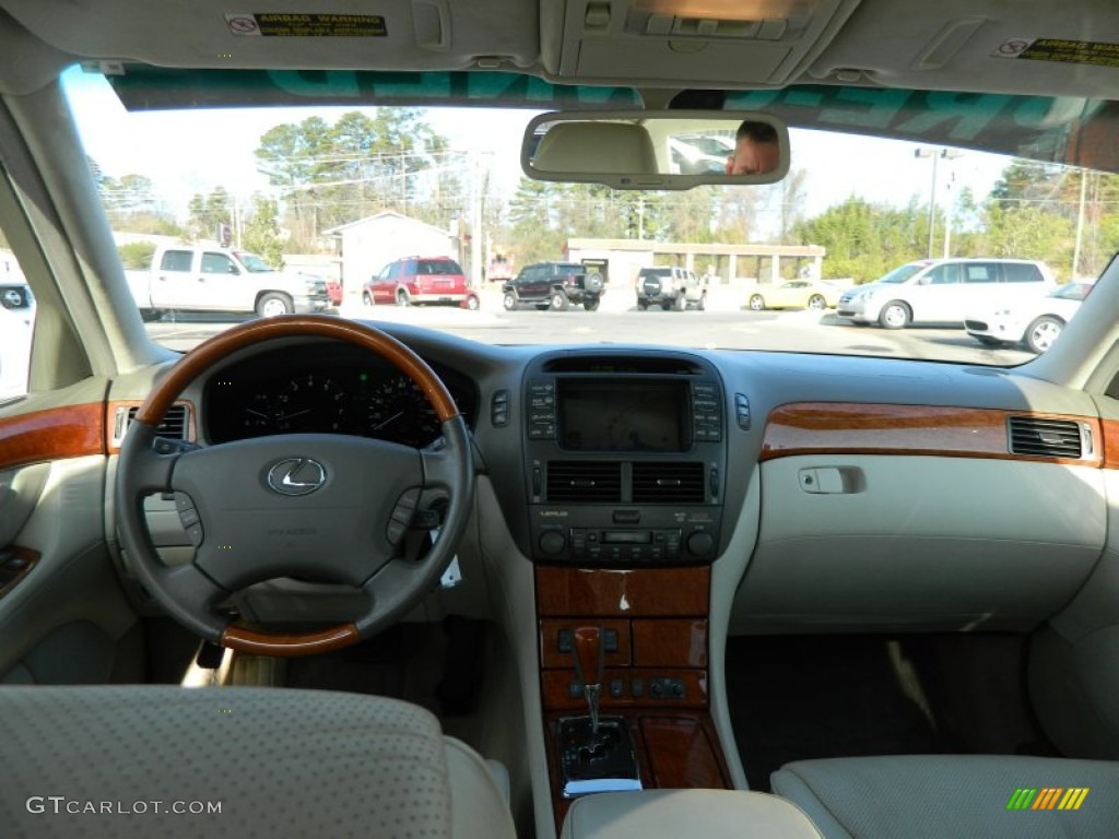 2005 LS 430 Sedan - Moonlight Pearl / Cashmere photo #14