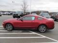 2011 Red Candy Metallic Ford Mustang V6 Premium Coupe  photo #7