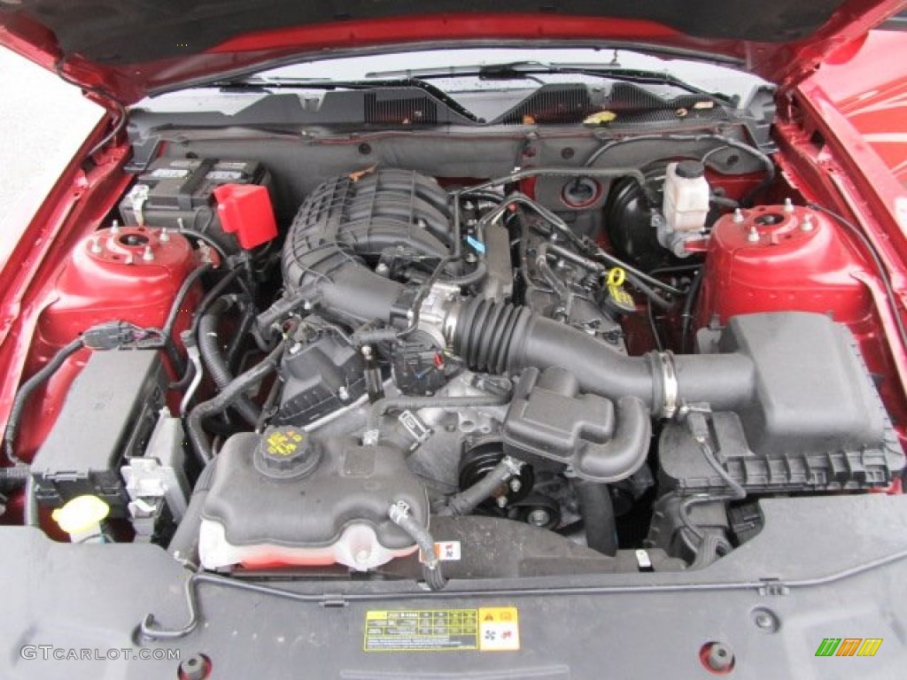 2011 Ford Mustang V6 Premium Coupe 3.7 Liter DOHC 24-Valve TiVCT V6 Engine Photo #60258035