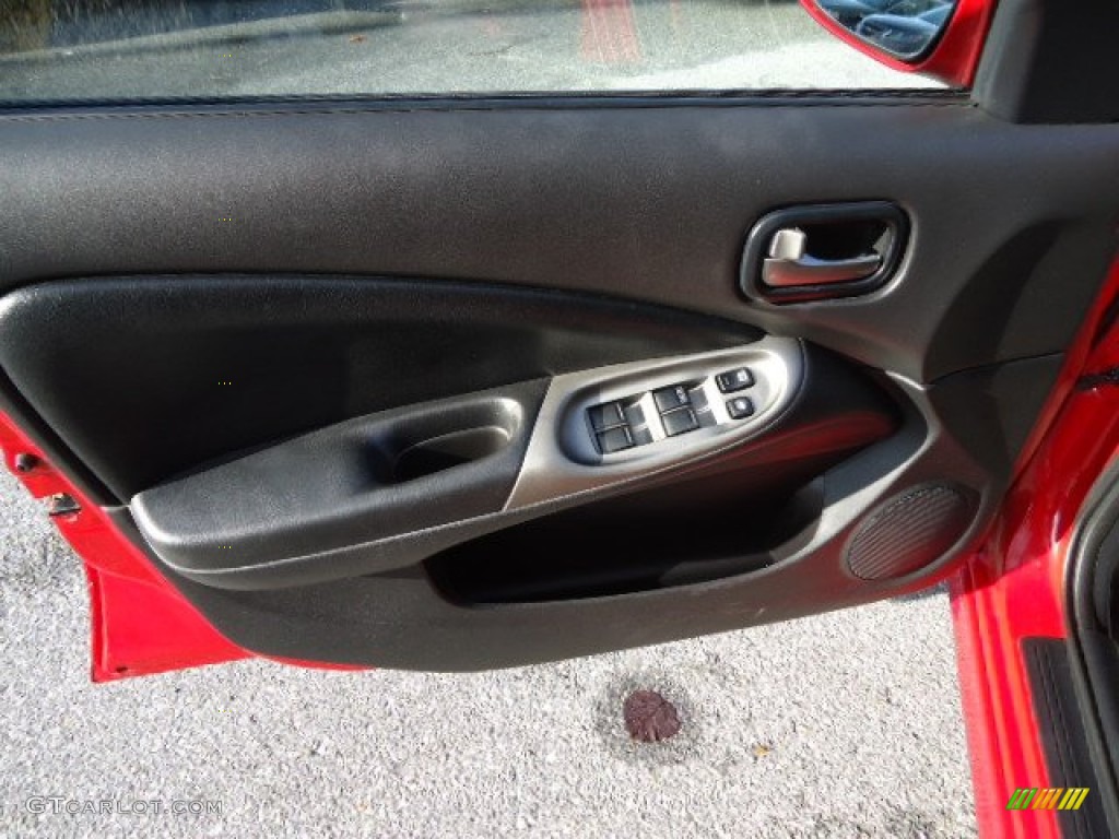 2004 Sentra SE-R Spec V - Aztec Red / SE-R Black/Silver photo #18