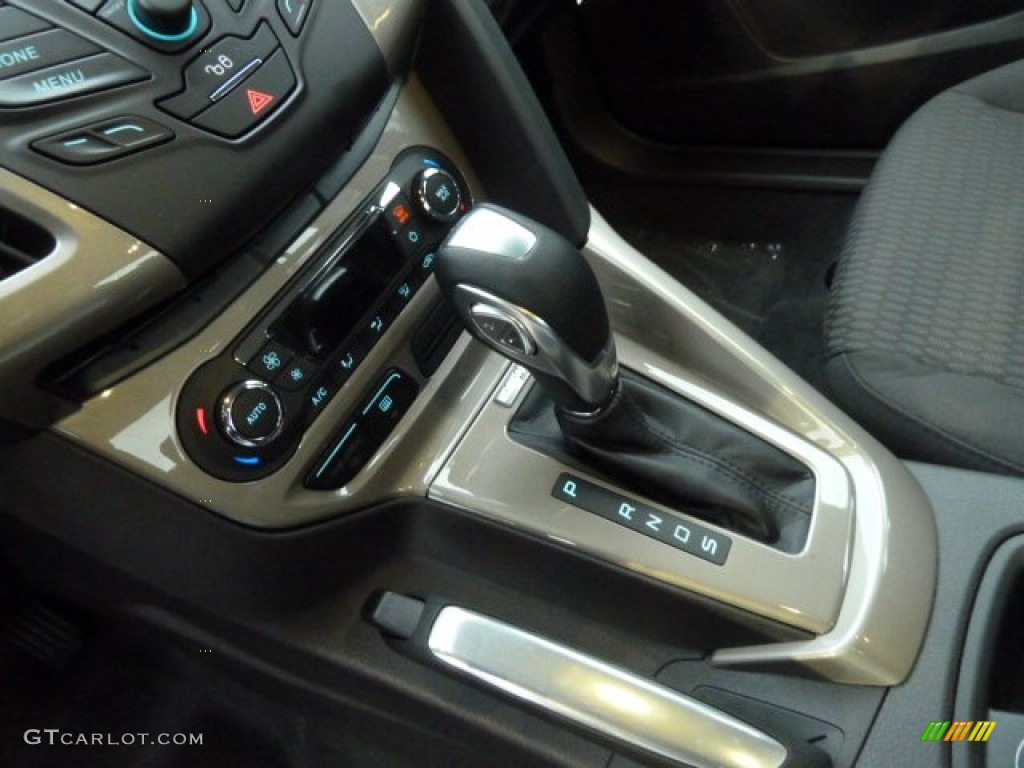 2012 Focus SEL Sedan - Kona Blue Metallic / Charcoal Black photo #17