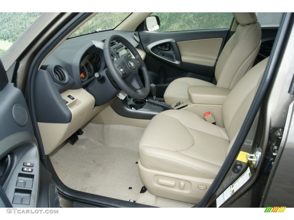 Sand Beige Interior 2012 Toyota RAV4 V6 Limited 4WD Photo #60259639