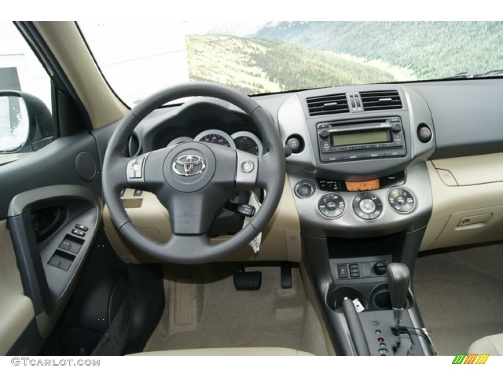 2012 RAV4 V6 Limited 4WD - Pyrite Mica / Sand Beige photo #12