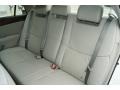 2012 Toyota Avalon Light Gray Interior Rear Seat Photo