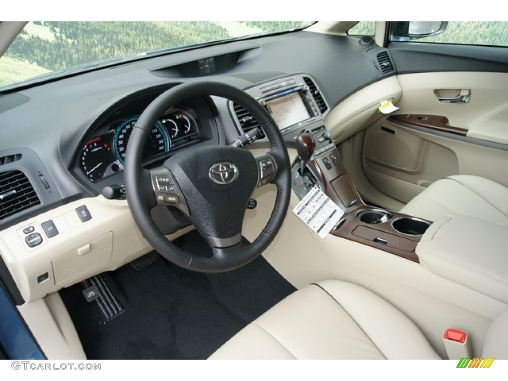 Ivory Interior 2012 Toyota Venza XLE AWD Photo #60260111