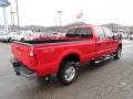 2010 Vermillion Red Ford F250 Super Duty XLT Crew Cab 4x4  photo #4